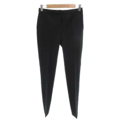 セオリー Theory 美品 パンツ スラックス センタープレス ウール XX0 黒 ブラック /NL ■GY60