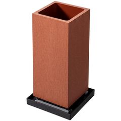 アクタス木製 フラワースタンド プランターセットリアL観葉植物用