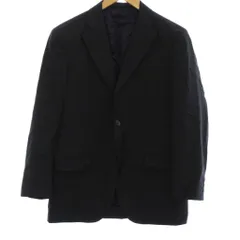 ジェイプレス J.PRESS ジャケット ブレザー ウール S 黒 ブラック 長袖 ノッチドラペル /GG ■ECD001