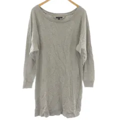 トミーヒルフィガー TOMMY HILFIGER  ワンピース 綿 M グレー アパレル /DU ■ECD001