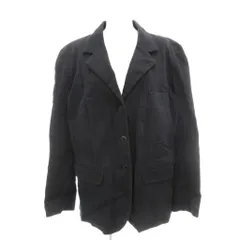 アニエスベー agnes b. ブレザー テーラードジャケット 3B 黒 ブラック BLACK /MG ■GY58