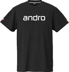 【新品・2営業日で発送】andro(アンドロ) ナパTシャツ_デオ_ブラック／ホワイト (300023056) サイズ : M 