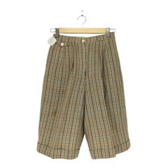 Christian Dior チェック柄 バギーショーツ Lシティーボーイ - メルカリ