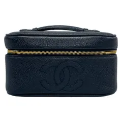 CHANEL(シャネル) バニティバッグ - 黒 ゴールド金具