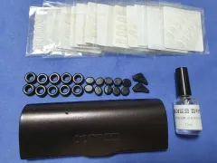 メガネ 用品 まとめ ケース 耳 ゴム 鼻パッド 付着 接着 シリコン パッド ずれ落ち