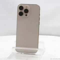 ソフマップ 〔中古品〕 iPhone16 Pro Max 1TB デザートチタニウム MYWT3J／A SIMフリー【258】