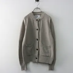 エムエイチエル マーガレットハウエル MHL RECYCLED COTTON ニット カーディガン 2 アイボリー系┃トップス 羽織り【2400014903447】