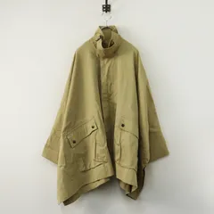 定価74800円 イレーヴ YLEVE ハイカウントコットンギャバジンポンチョ