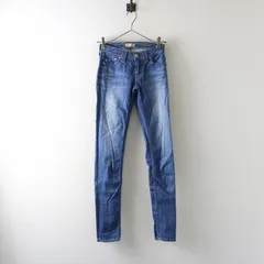 ヤヌーク YANUK PATRICIA スキニーデニム パンツ 23｜ブルー ジーンズ インディゴ スリム【2400014902037】