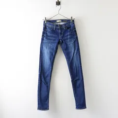 ヤヌーク YANUK PATRICIA スキニーデニム パンツ 23｜ブルー ジーンズ インディゴ スリム【2400014902020】