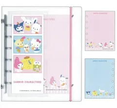 サンリオキャラクターズ ハローキティ スキペタ シール ステッカー バインダー キティ ダイアリー 6穴