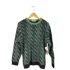 ユーズドフルギ USED古着 fantasie di settembre イタリア製 ウール混 ケーブル編み ニット トップ  import メンズ 表記無 