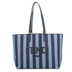 フェンディ トートバッグ ロゴ ストライプ キャンバス/レザー 7VA610 FENDI バッグのサムネイル