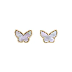 ヴァンクリーフ&アーペル ピアス スウィート パピヨン ピアス マザーオブパール K18YGイエローゴールド VCARN5JM00のサムネイル