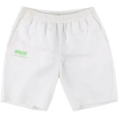 スパッツィオ SPAZIO トラックハーフパンツ フットサルWUPニットH・3/4P (ge0742-01)、ホワイト
