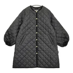 Traditional Weatherwear アークリー パフスリーブ ロング 定価46200円 サイズ34 キルティング コート 25AW ブラック レディース トラディショナルウェザーウェア【中古】6-0328T♪のサムネイル