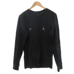 ナイキ NIKE JORDAN BRAND Tシャツ ロンT S 長袖 黒 ブラック /AE ■GY59