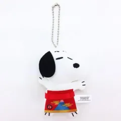 日本ピーナッツ正規品ウールSNOOPYマスコットキーホルダー