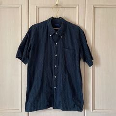 円堂守着用 短丈半袖シャツ ネイビー - メルカリ