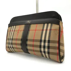バーバリーズ Burberrys クラッチバッグ ノバチェック シャドーホース 中古