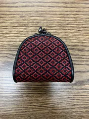 【未使用品】印傳屋 甲州印伝 小銭入れ がま口