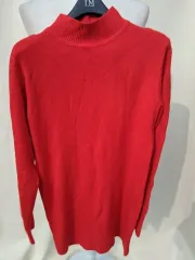 IM 赤 タートルネック ニット M その他のもの 複数 個あたり