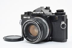 6092 [정품] Olympus Om-4Ti Black Slr Film Camera F.Zuiko 50mm F1.8 Prime Lens 동작 확인 완료 올림푸스 Mf 필름 카메라