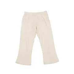 トリココムデギャルソンtricot COMME des GARCONS コットンリネンフレアパンツ 生成りSのサムネイル
