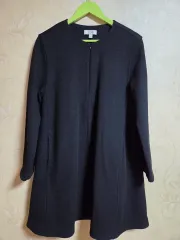 COS ブラック Aライン ジャケット コート ONE PIECE