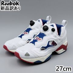 試着のみ】リーボック インスタ ポンプフューリー 白赤 27cm FV0418