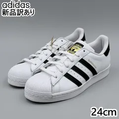adidas スーパースター J ホワイト JP24.0cm スニーカー FU7712 アディダス (ad262)【新品】