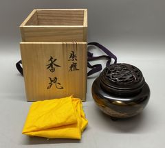 茶道具 棗 蒔絵 蓋付 珊瑚摘み - メルカリ