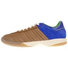 adidas (アディダス) ×Wales Bonner Samba Pony Nappa サンバ ローカットスニーカー シューズ ブラウン/グリーン IF6704