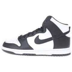 NIKE (ナイキ) DUNK HIGH RETRO CHAMPIONSHIP DD1399-105 ダンク レトロ チャンピオンシップ ハイカットスニーカー ブラック/ホワイト US9.5/27.5cm