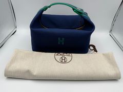 新品未使用✨人気色✨️HERMES ブリッドアブラック GM マリン - メルカリ