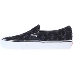VANS (ヴァンズ) 20SS ×Hole Punch Denim Slip-On Pro シュプリーム ホールパンチ デニム スリッポン ローカットスニーカー ブラック US12/30cm VN0A38DD2DCのサムネイル