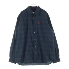 SOPHNET. (ソフネット) 26SS TROPICAL CHECK RELAX-FIT SHIRT トロピカル リラックスフィット 長袖チェックシャツ グリーン SPNT-260028のサムネイル