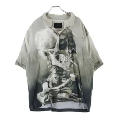 STAMPD (スタンプド) Van Gogh Camp Collar オープンカラー半袖シャツ M3817BD グレーのサムネイル