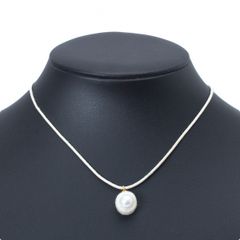 【時間限定値下げ】K18 パール黒ラバーチョーカーネックレス 時間限定値下げ】K18 パール黒ラバーチョーカーネックレス - メルカリ