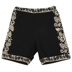 超希少 美品 ジャンポールゴルチエファム 玉虫色 バックプリーツ ハーフパンツ 超希少 美品 ジャンポールゴルチエファム 玉虫色 バックプリーツ
