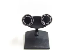 MARC BY MARC JACOBS マークジェイコブス シルバー×ブラック ピアス