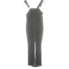 スピック&スパン Spick&Span ユーバイ U by U-ginal タイトデニムオールインワン 36 黒 ブラック 無地 胸ポケット /AZ