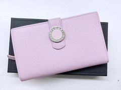 皇居 2点セット クロコダイル型押し長財布 ミラー ピンク 菊 - メルカリ