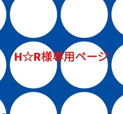 H☆R様専用ページです。