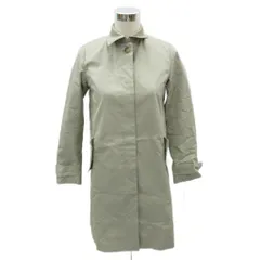 ビームスライツ BEAMS Lights ステンカラーコート ロング丈 36 ライトベージュ /SM9 ■ECD002