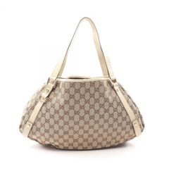 希少 GUCCI グッチ アビー GGキャンバス トート ゴールド ピンク 金具