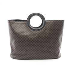 極美品 CELINE セリーヌ サークル マカダム柄 ハンドバッグ - メルカリ