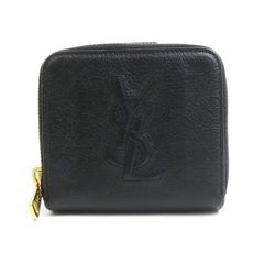 Yves Saint Laurent 折り財布 ラウンドファスナー カサンドラ - メルカリ