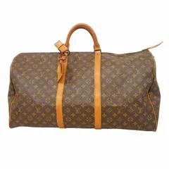 【6db1488】ルイヴィトン ボストンバッグ モノグラム キーポル60 M41422 ブラウン【中古】メンズ レディース ユニセックス