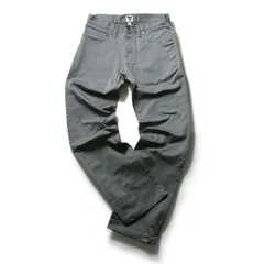 【新品】 TELLASON × TANNER GOODS ／ テラソン × タナーグッズ　日本製 10oz コットンサテン パンツ アメリカ製 ANKARA Cotton Satin Pant レザーパッチ グレー ｜ オールシーズン